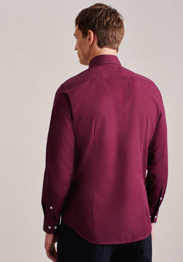 Bügelfreies Popeline Business Hemd in X-Slim mit Kentkragen in Rot | Seidensticker Onlineshop