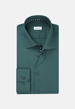 Non-iron Poplin Business Shirt in X-Slim with Kent-Collar in Green |  Seidensticker Onlineshop