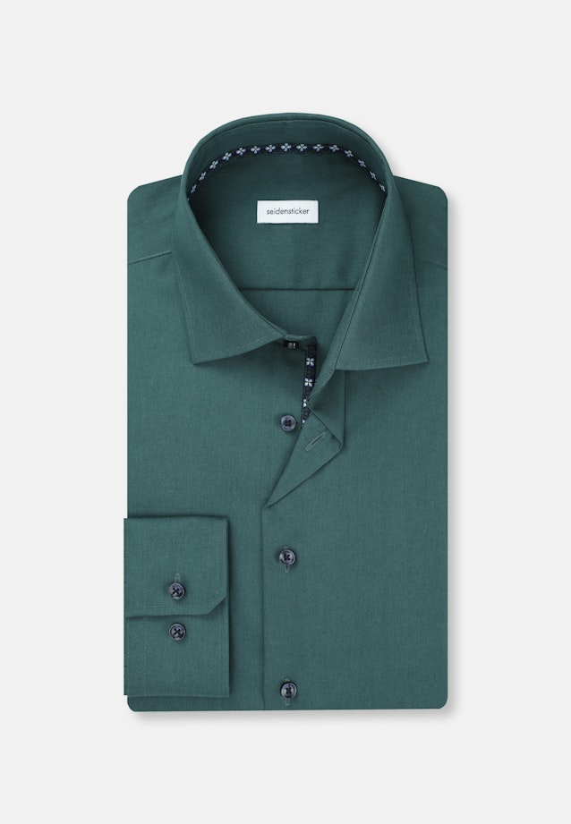 X-Slim Business shirt Uni in Green |  Seidensticker Onlineshop
