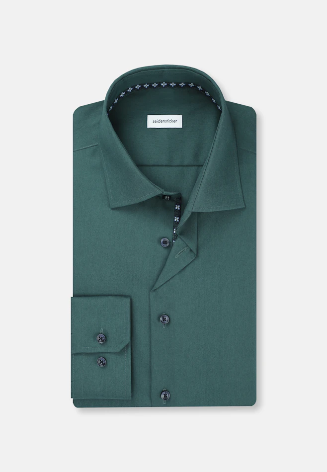 X-Slim Chemise d'affaires Uni dans Vert | Boutique en ligne Seidensticker