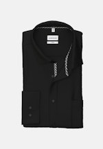 Chemise Business X-Slim Popeline Col Kent in Noir |  Seidensticker Onlineshop