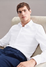 Chemise Business X-Slim Popeline Col Kent in Blanc |  Seidensticker Onlineshop