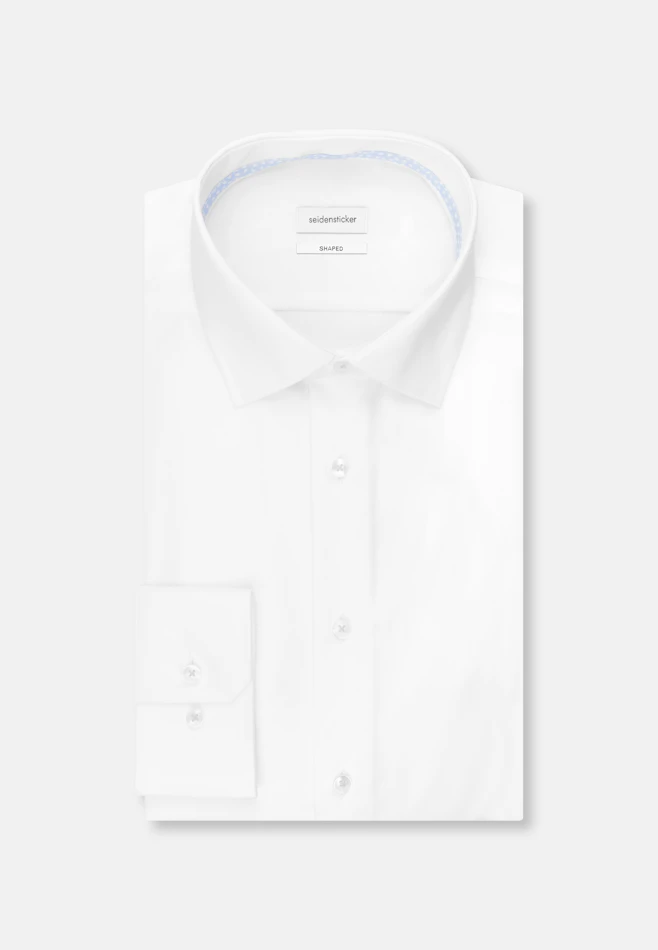 X-Slim Chemise d'affaires Uni dans Blanc | Boutique en ligne Seidensticker