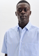 Regular Chemise d'affaires rayures in Bleu Clair |  Seidensticker Onlineshop