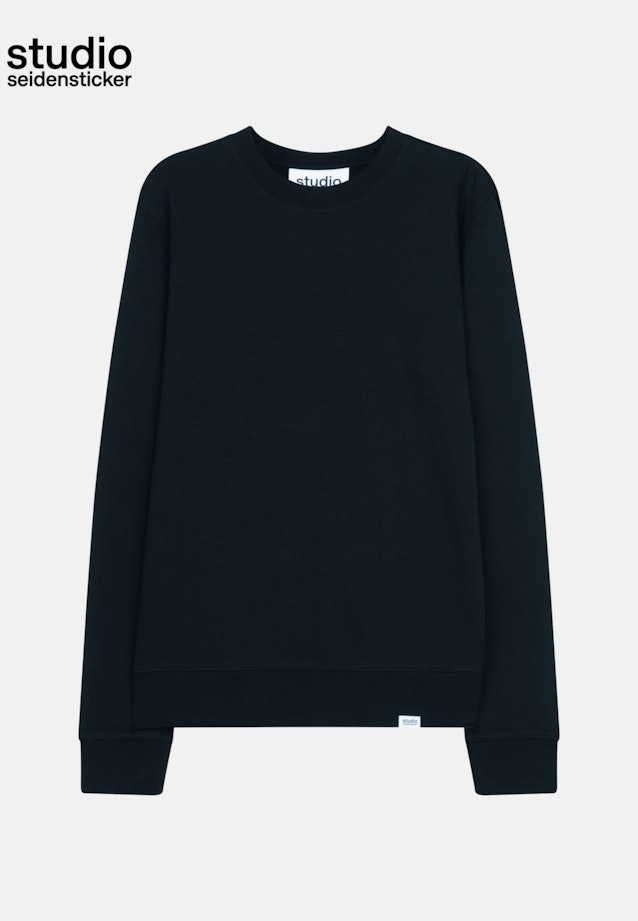 Sweatshirt Regular in Noir |  Seidensticker Onlineshop