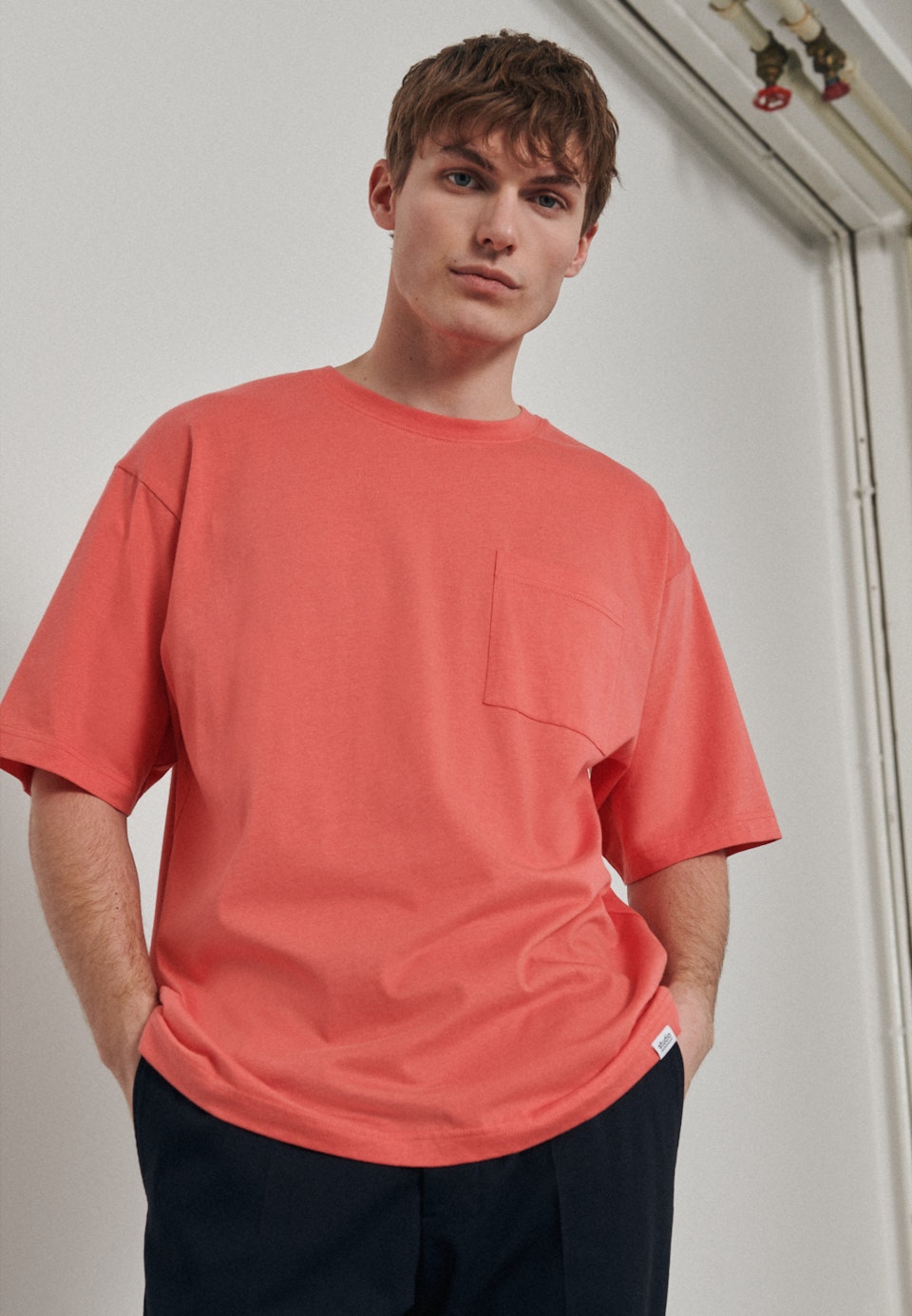 Rundhals T-Shirt Oversized in Rosa/Pink |  Seidensticker Onlineshop