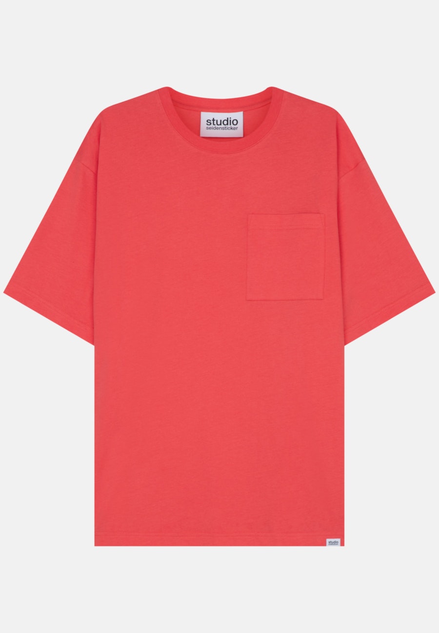 Rundhals T-Shirt Oversized in Rosa/Pink |  Seidensticker Onlineshop