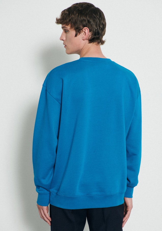 Sweatshirt Oversized in Turquoise |  Seidensticker Onlineshop