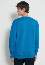 Oversized Sweat-Shirt Uni in Türkis |  Seidensticker Onlineshop