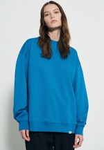 Oversized Sweat-Shirt Uni in Türkis |  Seidensticker Onlineshop