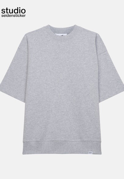 Oversized Sweat-Shirt Uni in Grau |  Seidensticker Onlineshop