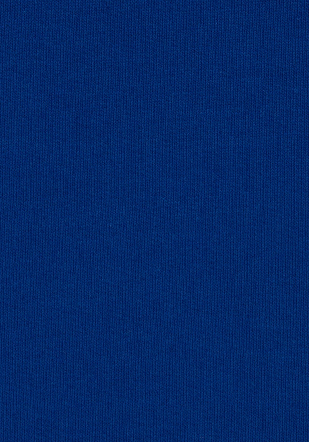 Sweat-Shirt Oversized in Mittelblau |  Seidensticker Onlineshop