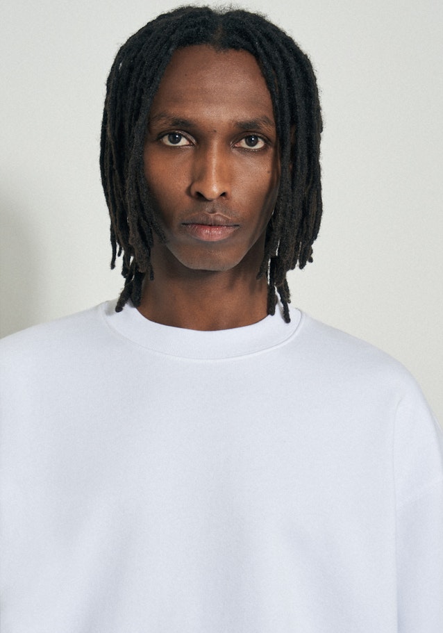 Sweatshirt Oversized in White |  Seidensticker Onlineshop