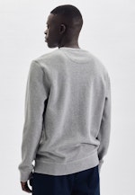 Sweatshirt Regular Manche Longue in Gris |  Seidensticker Onlineshop