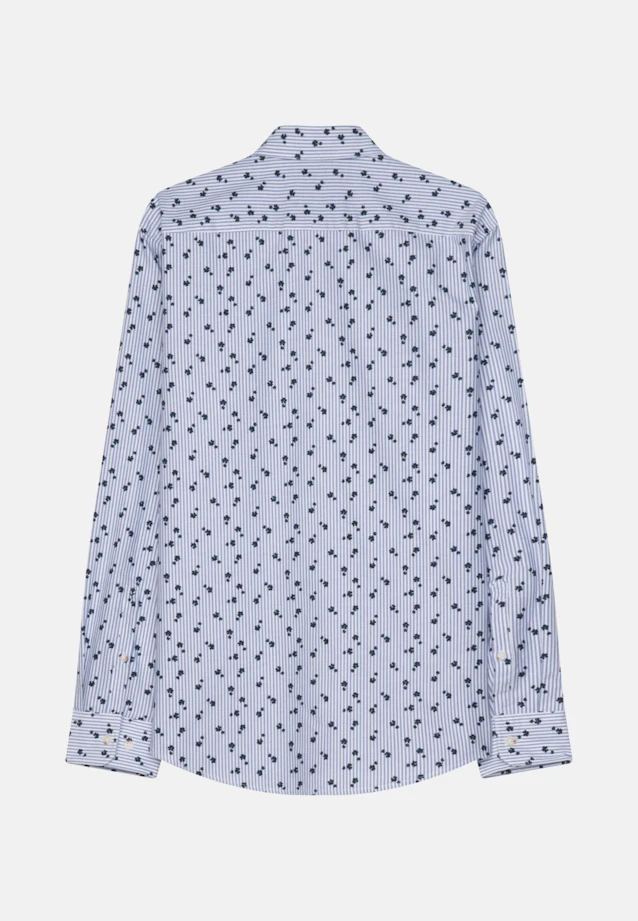 Regular Oxford shirt Print in Light Blue |  Seidensticker Onlineshop