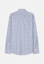 Regular Oxford shirt Print in Light Blue |  Seidensticker Onlineshop