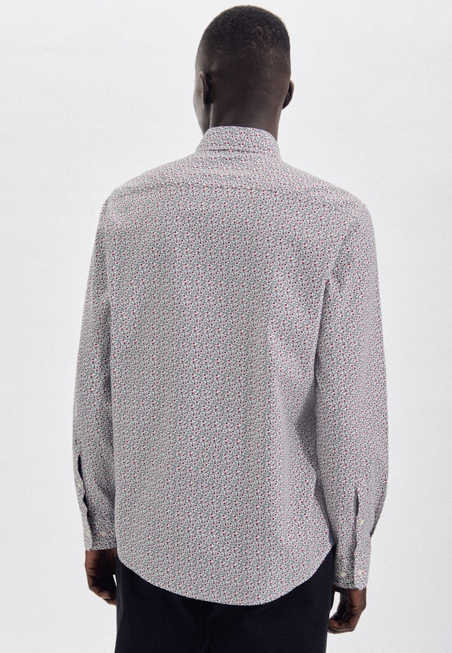 Casual Shirt in Regular with Kent-Collar in Dark Blue | Seidensticker online shop