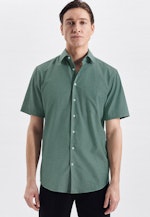 Regular Chemise d'affaires Uni in Vert |  Seidensticker Onlineshop