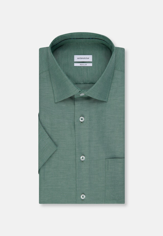 Regular Chemise d'affaires Uni in Vert |  Seidensticker Onlineshop