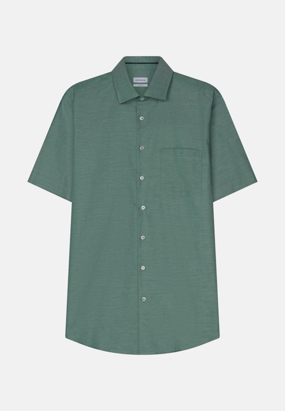 Regular Chemise d'affaires Uni in Vert |  Seidensticker Onlineshop