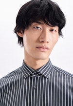 Regular Business shirt Stripe in Dark Blue |  Seidensticker Onlineshop