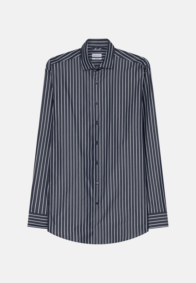 Regular Business shirt Stripe in Dark Blue |  Seidensticker Onlineshop