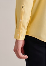 Non-iron Structure Business Shirt in Regular with Kent-Collar in Yellow |  Seidensticker Onlineshop