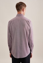 Regular Business Hemd Struktur in Rot |  Seidensticker Onlineshop