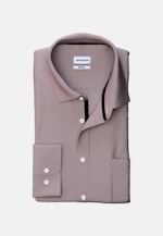 Chemise Business Regular Structuré Col Kent in Rouge |  Seidensticker Onlineshop