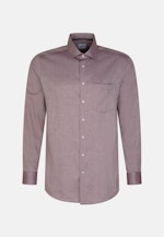 Regular Chemise d'affaires Structure in Rouge |  Seidensticker Onlineshop