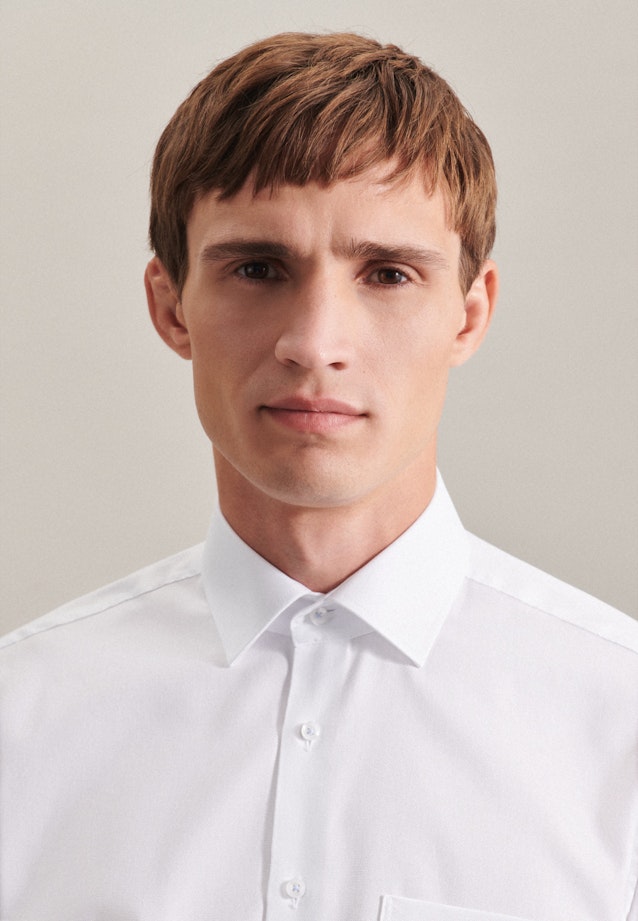 Regular Chemise d'affaires Structure in Blanc |  Seidensticker Onlineshop