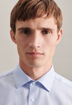 Regular Business shirt Structure in Light Blue |  Seidensticker Onlineshop