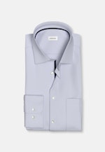 Regular Business shirt Structure in Light Blue |  Seidensticker Onlineshop