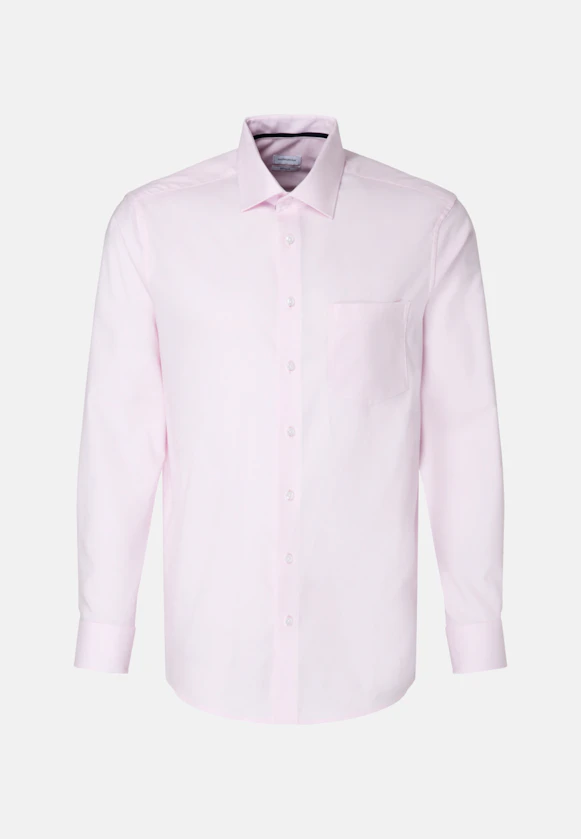 Regular Business Hemd Struktur in Rosa |  Seidensticker Onlineshop