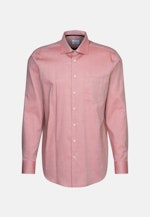 Non-iron Structure Business Shirt in Regular with Kent-Collar in Orange |  Seidensticker Onlineshop