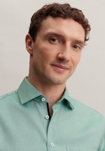 Regular Business Hemd Struktur in Grün |  Seidensticker Onlineshop