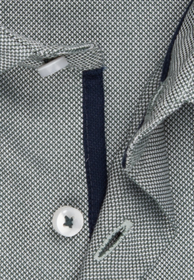 Regular Business Hemd Struktur in Grün |  Seidensticker Onlineshop