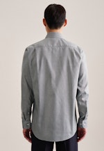 Regular Business Hemd Struktur in Grün |  Seidensticker Onlineshop