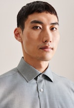 Regular Business Hemd Struktur in Grün |  Seidensticker Onlineshop