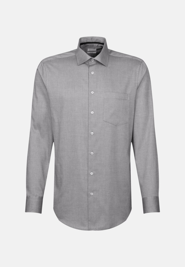 Regular Business Hemd Struktur in Grün |  Seidensticker Onlineshop