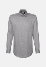 Regular Business Hemd Struktur in Grün |  Seidensticker Onlineshop