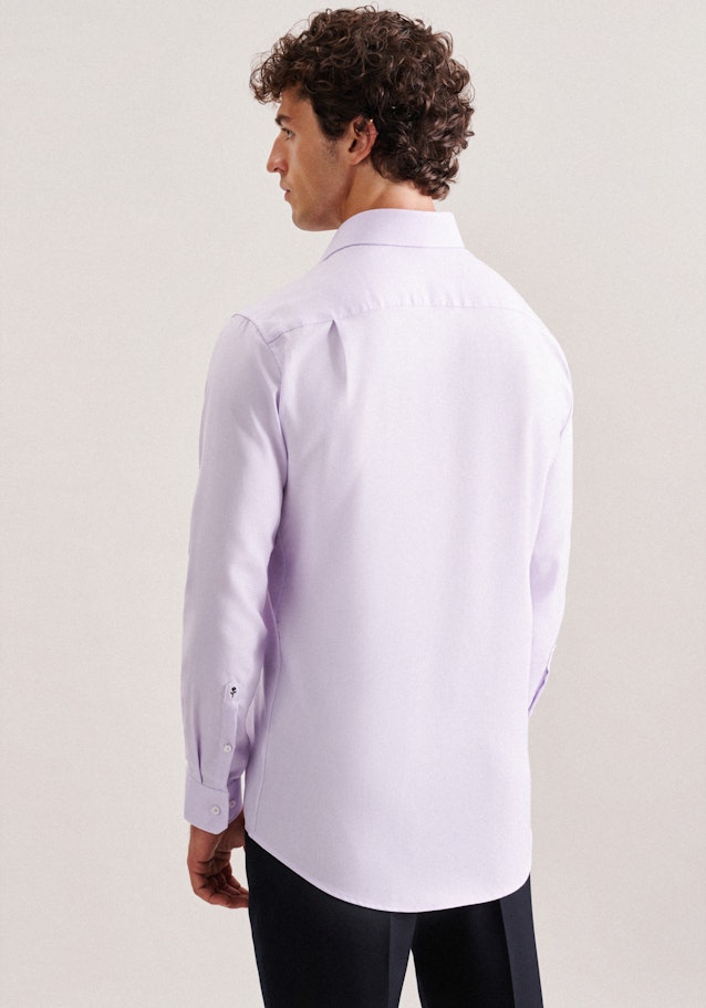 Regular Chemise d'affaires Structure in Lilas | Seidensticker Onlineshop