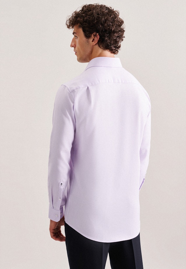 Regular Chemise d'affaires Structure in Lilas |  Seidensticker Onlineshop