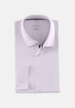 Chemise Business Regular Structuré Col Kent in Lilas |  Seidensticker Onlineshop