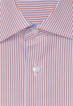 Regular Business Hemd Streifen in Orange |  Seidensticker Onlineshop