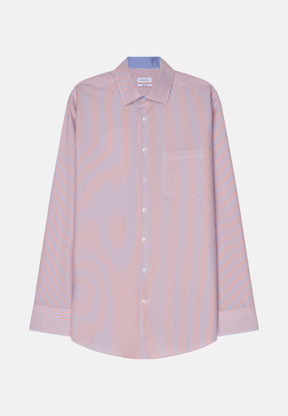 Regular Chemise d'affaires rayures in Orange |  Seidensticker Onlineshop