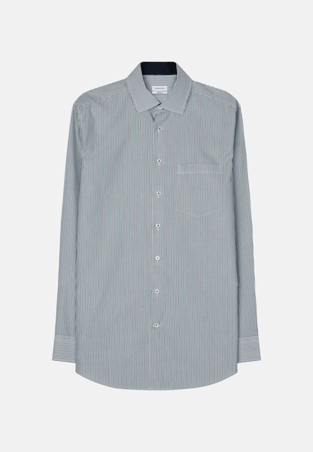 Regular Chemise d'affaires rayures in Vert |  Seidensticker Onlineshop
