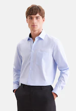 Regular Business shirt Check in Light Blue |  Seidensticker Onlineshop