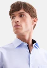 Regular Business shirt Check in Light Blue |  Seidensticker Onlineshop