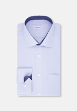 Regular Business shirt Check in Light Blue |  Seidensticker Onlineshop